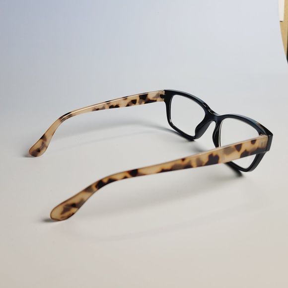 Marilyn MANROE mmr117ap EYEGLASSES READERS FRAME +2.50 black tortoise C7 - Picture 3 of 11